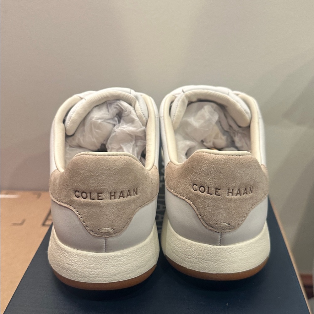 Cole Haan Women's Grandpro Tennis Leather Lace Ox Fashion Shoes size 9 - Picture 8 of 9